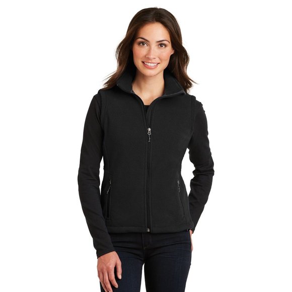 Port Authority Ladies Value Fleece Vest. L219 - Black - Picture 1 of 5